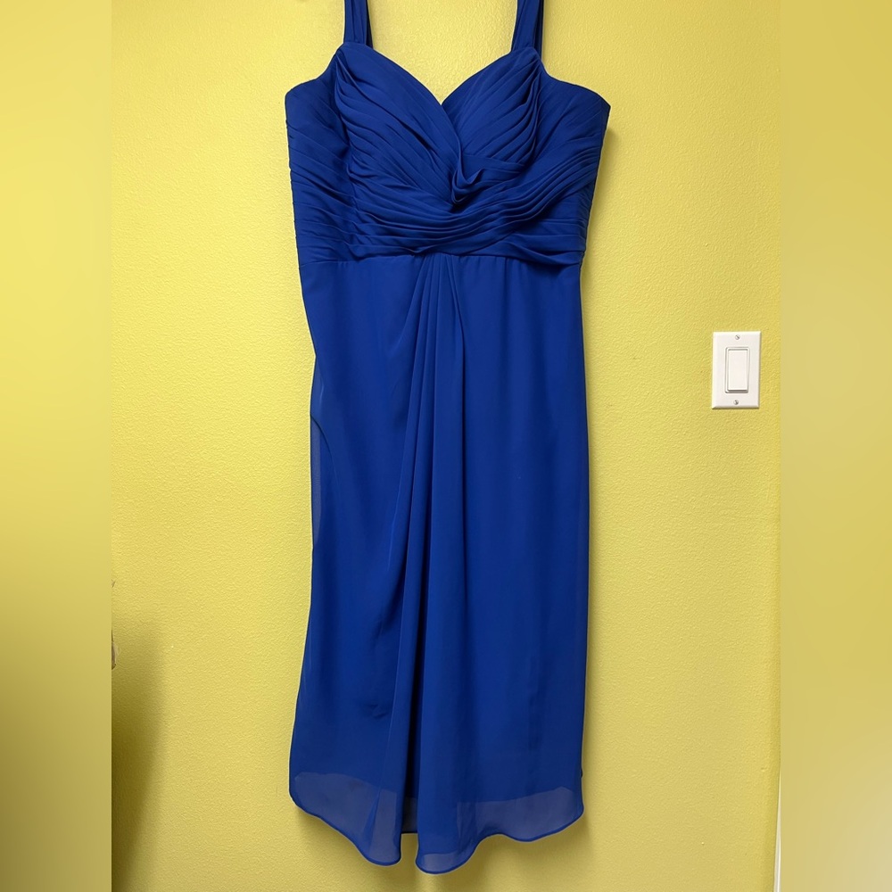 Chic with Sheer Blue Dress
